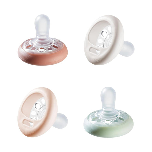Tommee Tippee Breast-Like Dummies 0-6 Months, Pack of 4