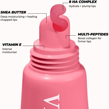 Vitamasques Peptide Tinted Lip Balm Strawberry 0.33 fl oz - view 3