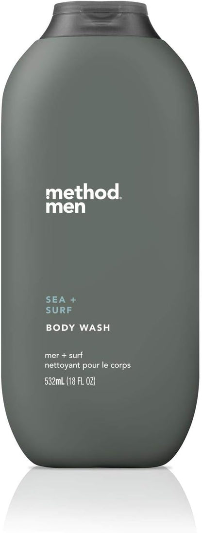Method Men Body Wash Sea Surf 18 fl oz (532 ml)