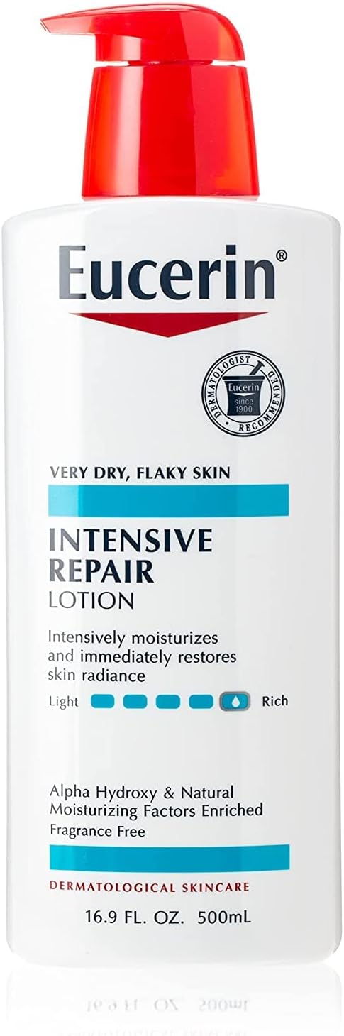 Eucerin Plus Intensive Repair Enriched Lotion 16.9 oz — product view