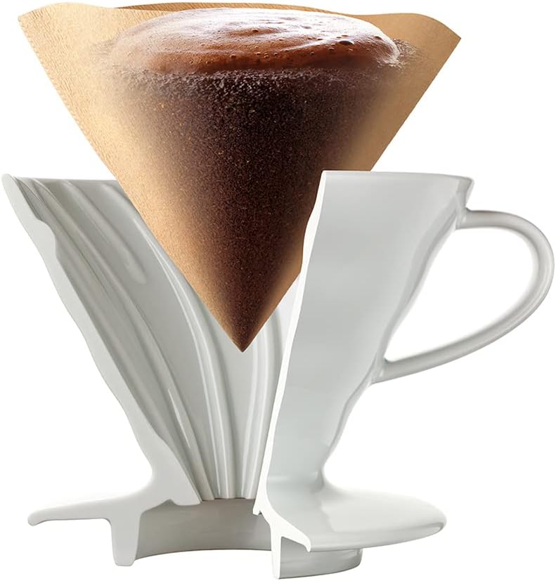 Hario V60 Paper Coffee Filters, Size 02, Natural, 100 Count - view 3