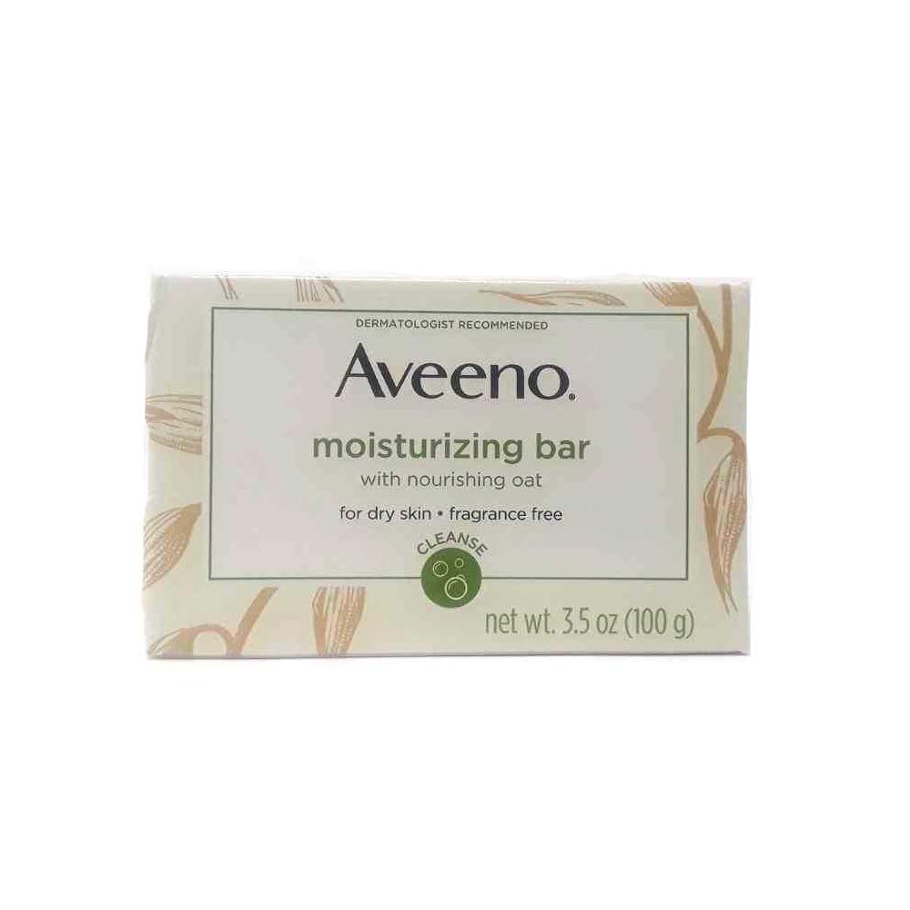 Aveeno Moisturizing Bar for Dry Skin, 3.5 oz, Pack of 8 - view 2