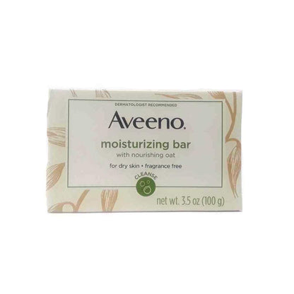 Aveeno Moisturizing Bar for Dry Skin, 3.5 oz, Pack of 8 - view 2