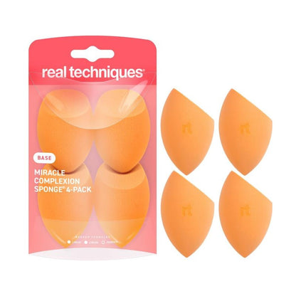 Real Techniques Miracle Complexion Sponge, Pack of 4