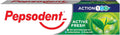 Pepsodent Active Fresh Toothpaste with Fluoride & Calcium, 75 ml (2.5 fl oz)