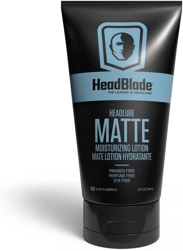 HeadBlade HeadLube Matte Moisture Lotion, 5 fl oz