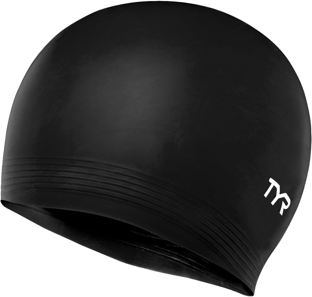 TYR Adult Latex Swim Cap, Unisex