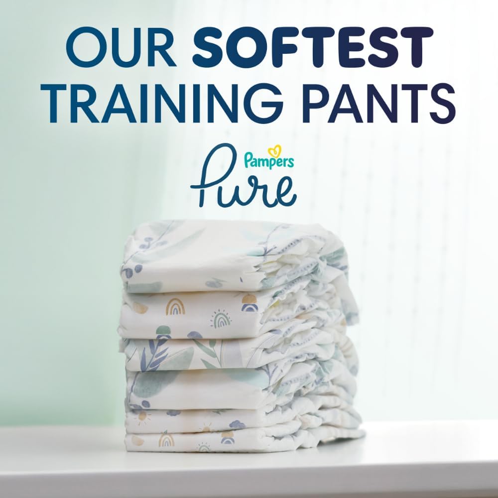Pampers Pure Protection Training Pants Size 3T-4T, 58 Count - view 6