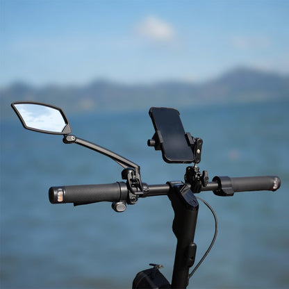 BriskMore Left Handlebar Bike Mirror, Foldable, 360 Degree Adjustable - view 5