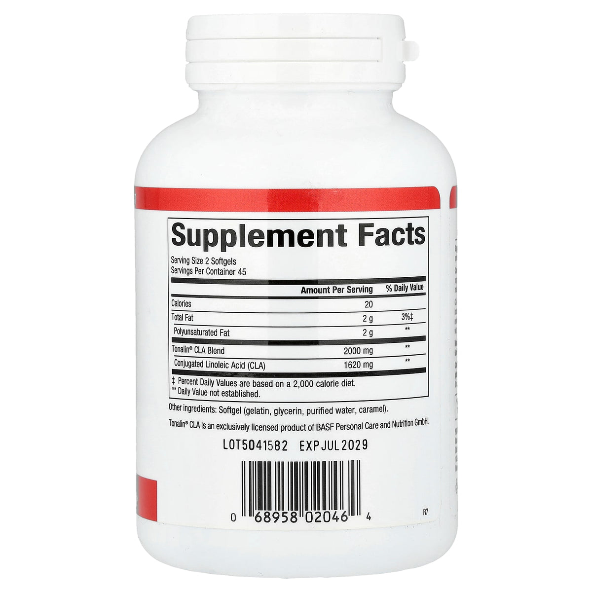 Natural Factors CLA 1,000 mg 90 Softgels — alternate product view