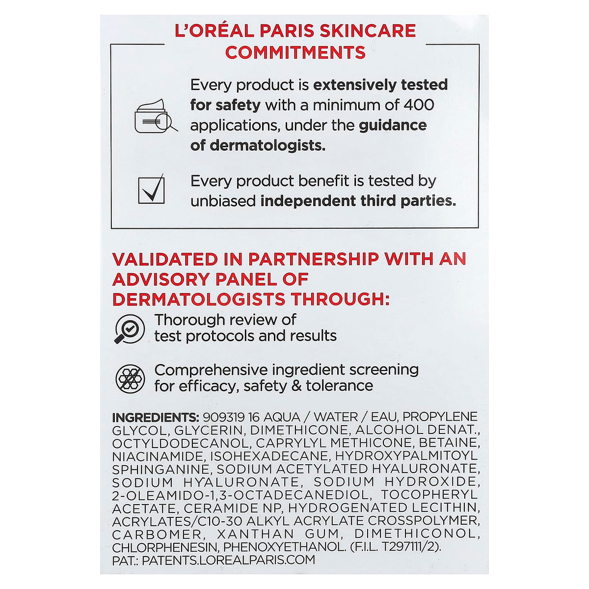 L'Oréal Micro Hyaluronic Acid + Ceramides Line-Plumping Water Cream 48 g - view 3