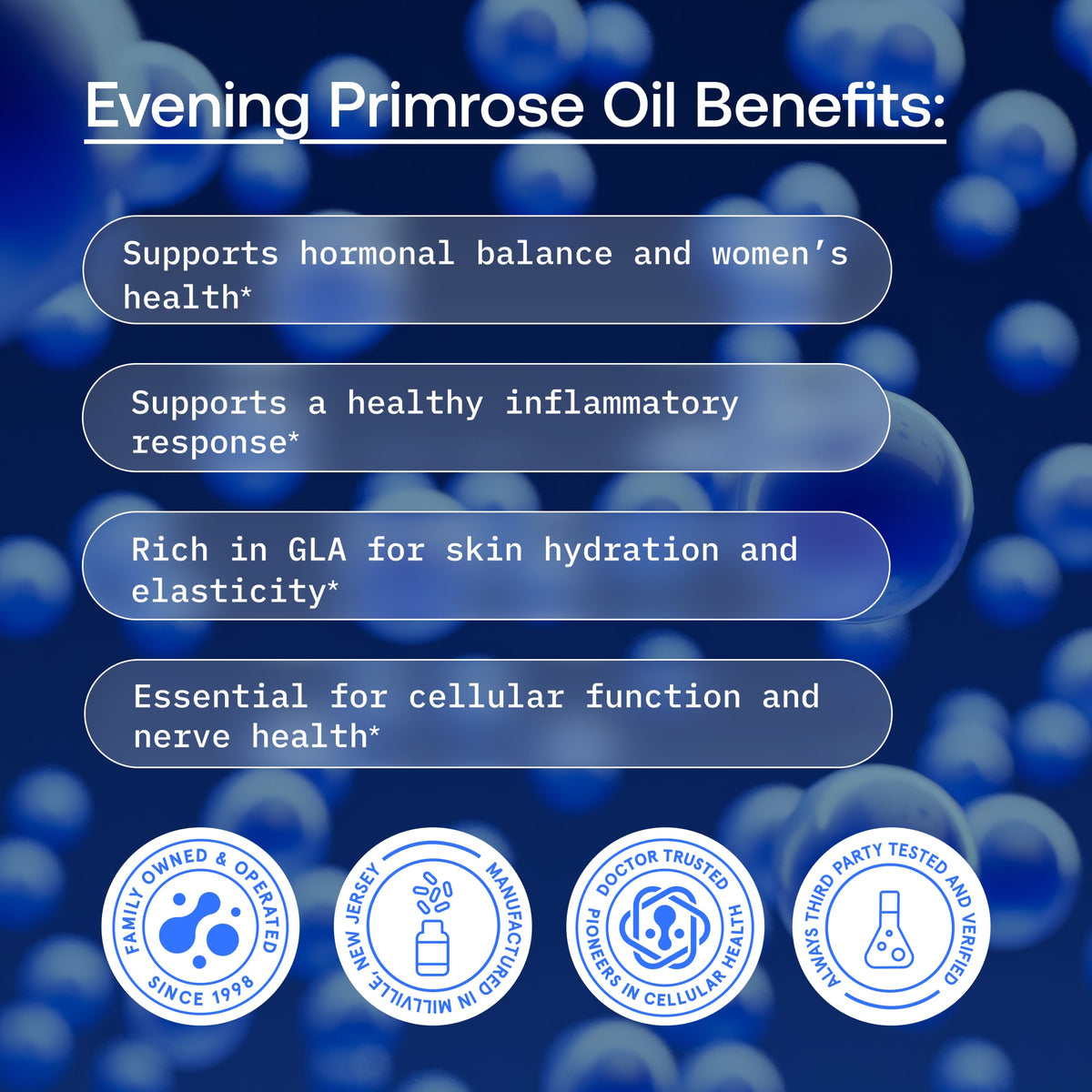 BodyBio Evening Primrose Oil, 180 Capsules - view 4
