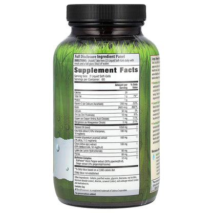 Irwin Naturals Longer, Stronger Hair and Nails, 120 Liquid Soft-Gels - view 2