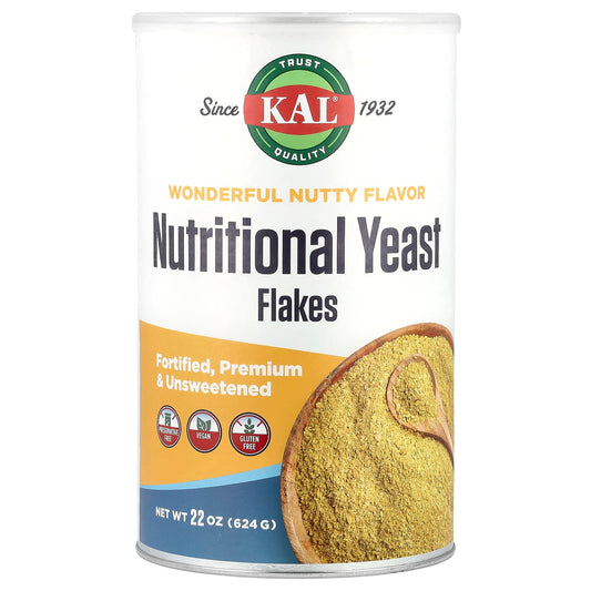 KAL Nutritional Yeast Flakes, 624 g (22 oz)