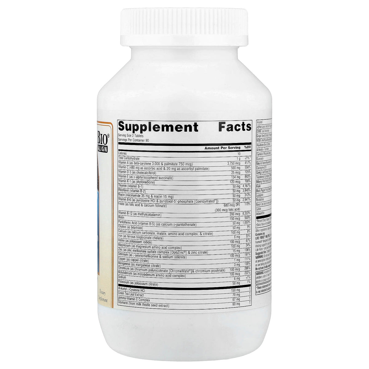 Source Naturals Life Force Multiple, 180 Tablets — alternate product view
