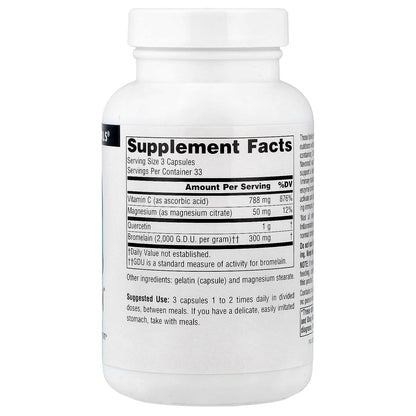 Source Naturals Activated Quercetin, 100 Capsules - view 2