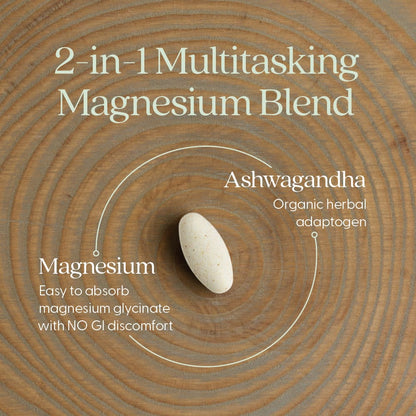 New Chapter Magnesium + Ashwagandha, 60 Vegan Tablets - view 6