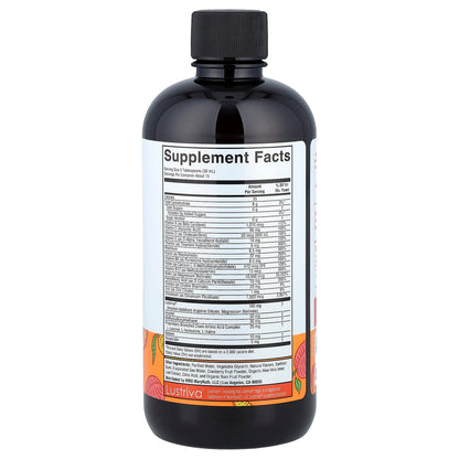 MaryRuth's Liquid Morning Multivitamin + Hair Growth, Peach Mango, 450 ml - view 2