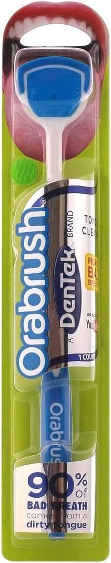 DenTek Orabrush Tongue Cleaner, Colours May Vary, Pack of 2 - view 2