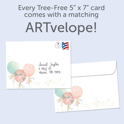Tree-Free Greetings Engagement Greeting Cards 5 x 7 Inch, Pack of 2 - view 3