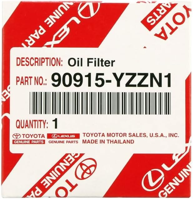 Toyota Genuine Oil Filter 90915-YZZN1 for Toyota and Lexus - view 3