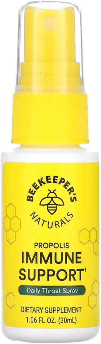 Beekeeper's Naturals Propolis Throat Spray, 1.06 oz