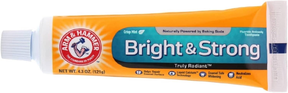 Arm & Hammer Truly Radiant Whitening & Enamel Toothpaste, Fresh Mint - view 6
