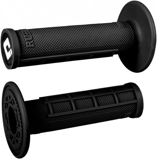 ODI Motocross Single Ply Grips, Half Waffle, Black - view 2