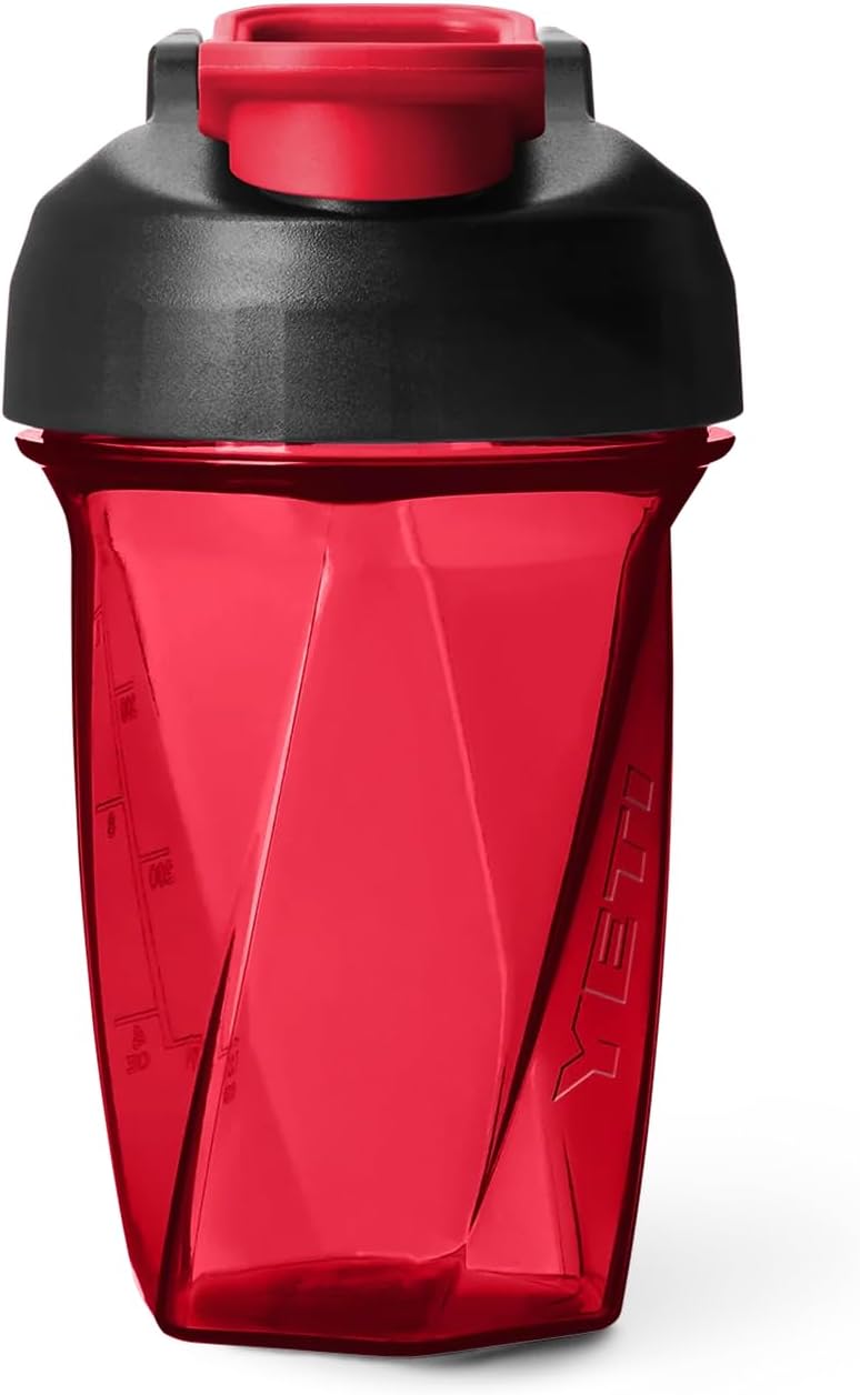 YETI Yonder 20 oz (591 ml) Leakproof Shaker Bottle in Rescue Red - view 5