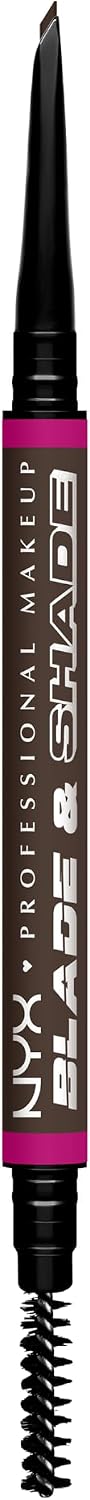 NYX Professional Makeup Nano Brow Pencil Blade & Shade, Ash Brown