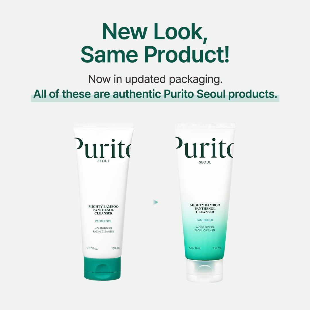 Purito Bamboo Panthenol Cleanser for Sensitive Skin 150 ml (5.1 fl oz) — alternate product view
