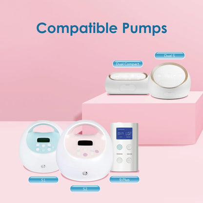 Maymom Wide-Mouth Breast Pump Connectors, 2 Pieces - view 4