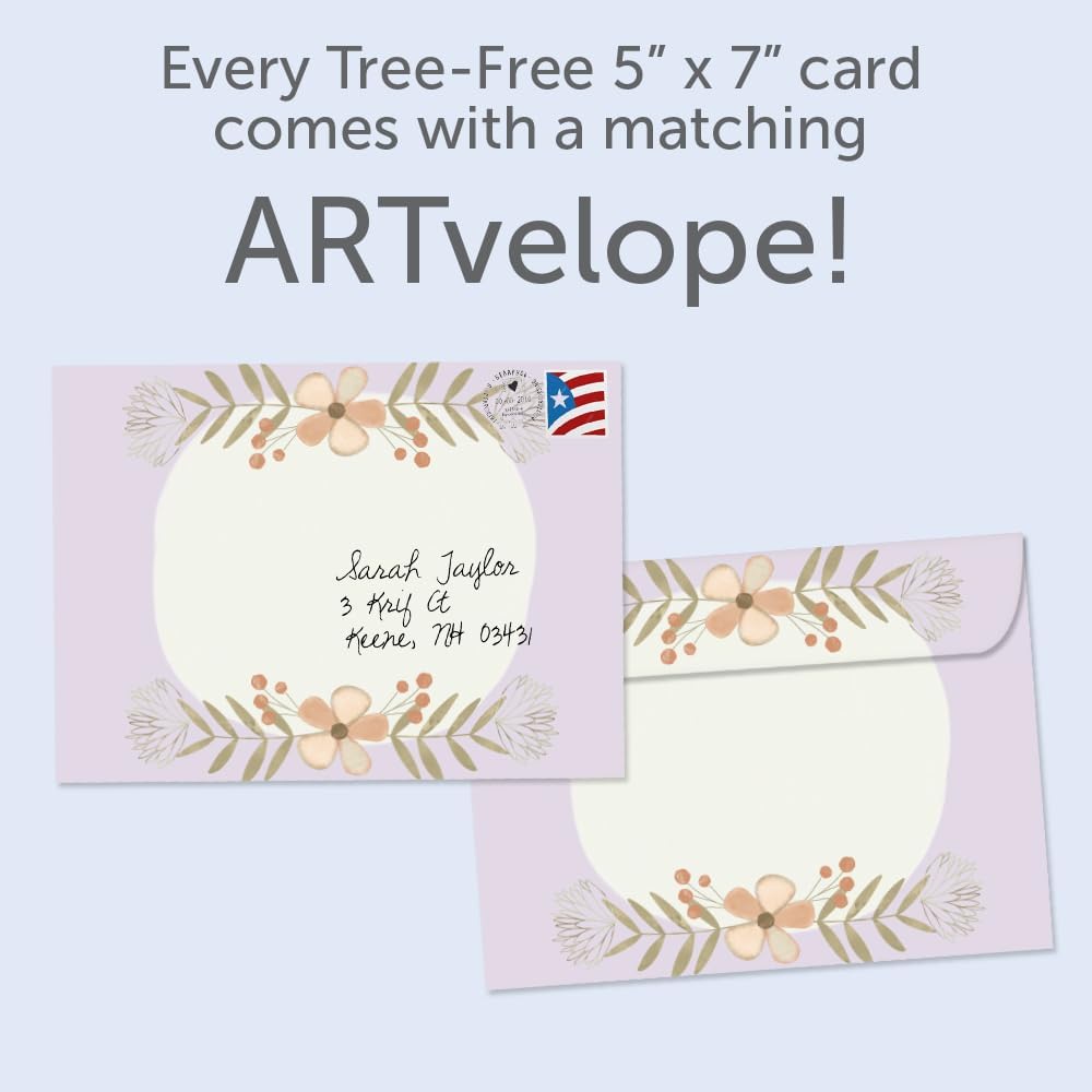 Tree-Free Greetings Birthday Cards, Chosen Family, 2 Cards - view 4