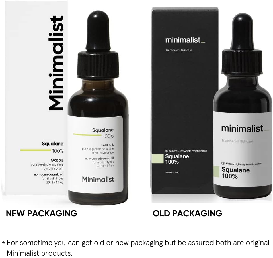 Minimalist 100% Plant-Derived Squalane Face Oil, 1 fl oz (30 ml) - view 6