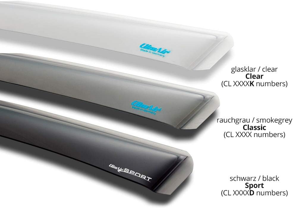 ClimAir Master Dark Rear Window Visors for Honda CR-V (US Version) 2001- - view 2