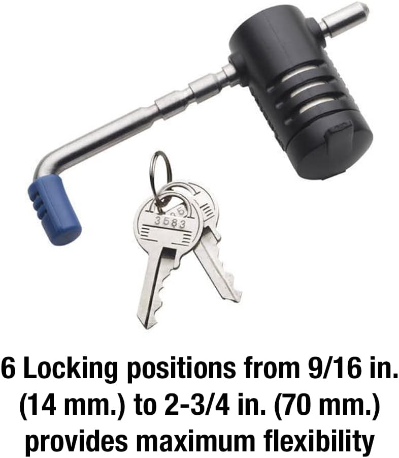 Master Lock 2847DAT Adjustable Stainless Steel Coupler Lock - view 4