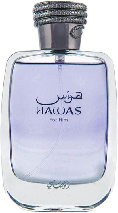 Rasasi Hawas for Men Eau de Parfum Spray 3.38 oz