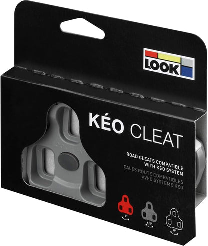 Look KEO Grip 4.5 Degree Cleats, Grey - view 3