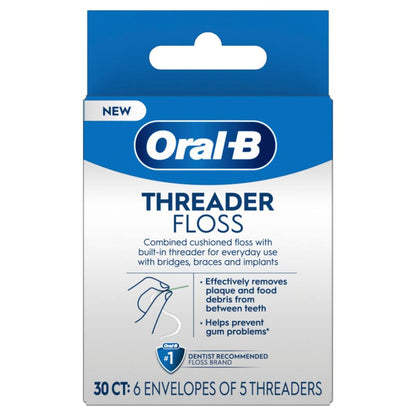 Oral-B Glide Pro-Health Threader Floss, 30 Count - view 6