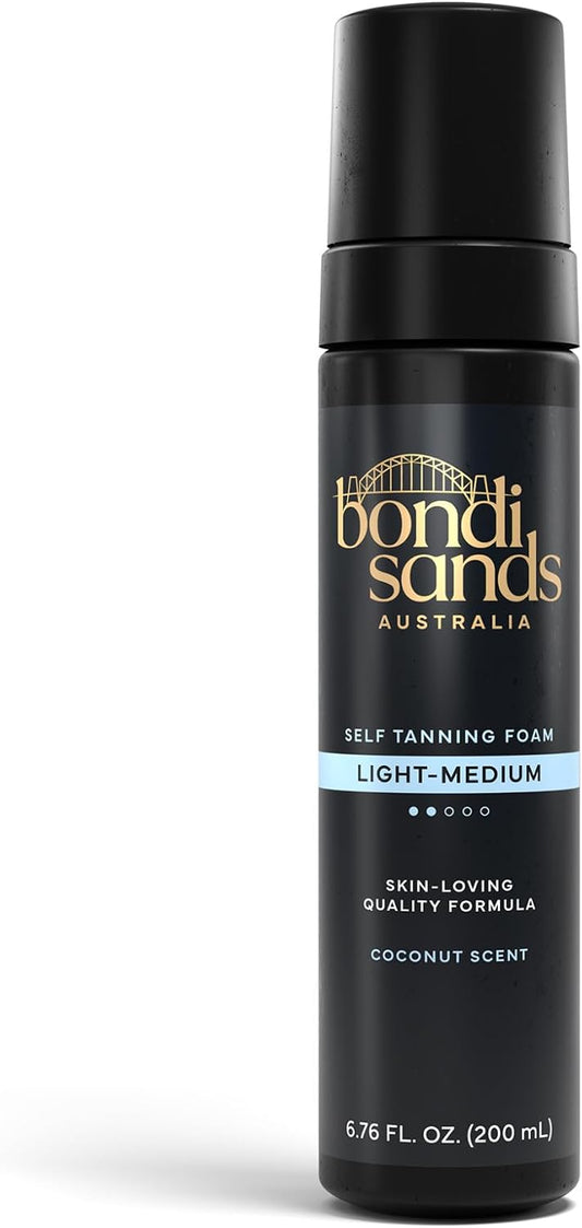 Bondi Sands Light/Medium Self-Tanning Foam, Coconut Scent, 200 ml