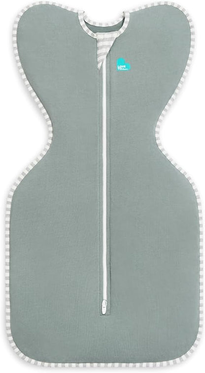 Love to Dream Swaddle Up Sleep Sack 1.0 TOG, Newborn 5-8.5 lbs, Deep Olive