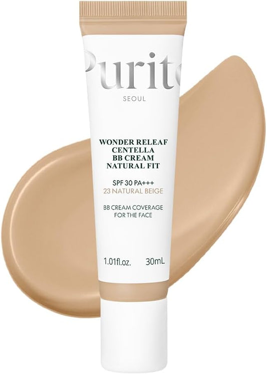 Purito Wonder Releaf Centella BB Cream SPF 30 Natural Fit 23 Natural Beige