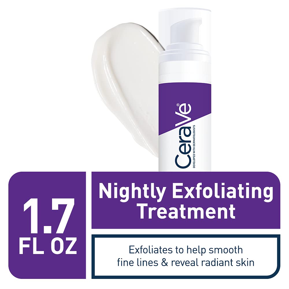 CeraVe Nightly Exfoliating Serum with Glycolic Acid 1.7 oz - view 2