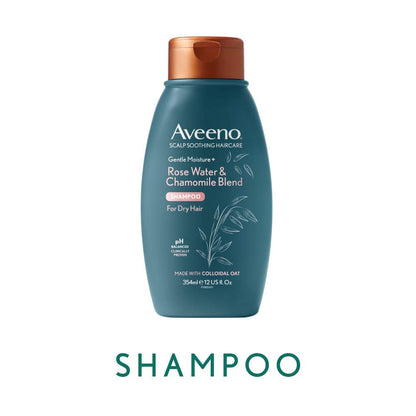 Aveeno Itchy Scalp Shampoo with Rose Water & Chamomile, 354 ml - view 2