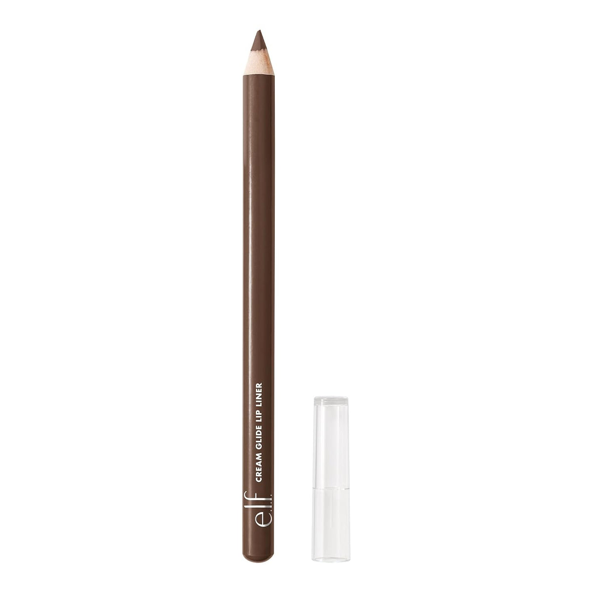 e.l.f. Cream Glide Lip Liner, Creamy High-Pigment, Dark Cocoa — product view