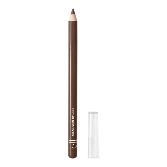 e.l.f. Cream Glide Lip Liner, Creamy High-Pigment, Dark Cocoa
