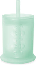 Olababy Silicone Straw Training Cup, Mint, 148 ml (5 fl oz)