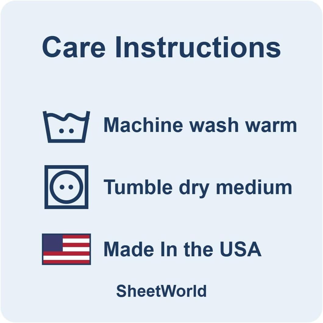 SheetWorld Round Cot Sheet, Solid White Jersey Knit, 42 x 42 in - view 4