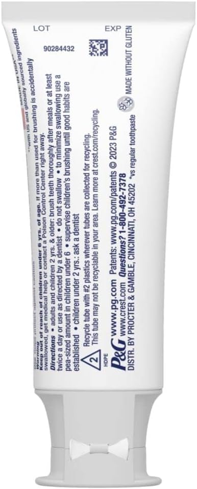 Crest 3D White Radiant Mint Toothpaste 76 g (2.7 oz), Pack of 3 — alternate product view
