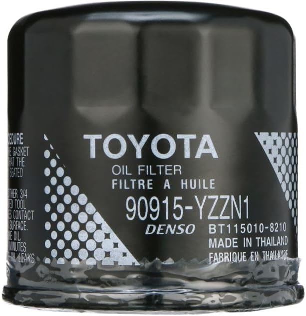 Toyota Genuine Oil Filter 90915-YZZN1 for Toyota and Lexus — product view